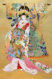 Oriental Triptych-Haruyo Morita-Art Print