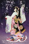 Oriental Triptych-Haruyo Morita-Art Print