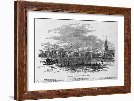 Harvard University, Cambridge, Mass.-null-Framed Giclee Print