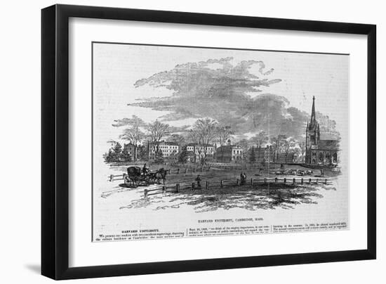 Harvard University, Cambridge, Mass.-null-Framed Giclee Print