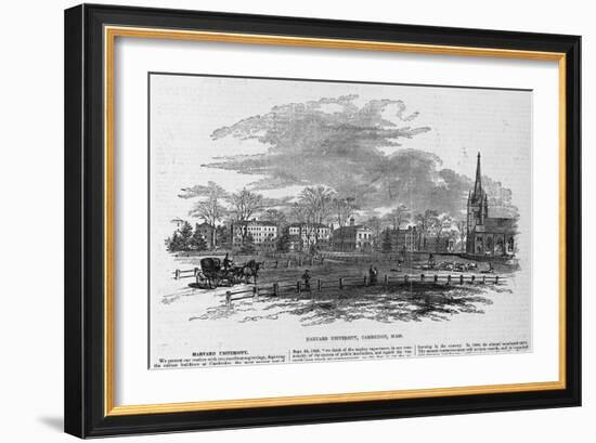 Harvard University, Cambridge, Mass.-null-Framed Giclee Print