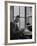 Harvard University Professor John Kenneth Galbraith Sitting in a Harvard Library-Dmitri Kessel-Framed Premium Photographic Print