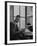 Harvard University Professor John Kenneth Galbraith Sitting in a Harvard Library-Dmitri Kessel-Framed Premium Photographic Print