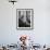 Harvard University Professor John Kenneth Galbraith Sitting in a Harvard Library-Dmitri Kessel-Framed Premium Photographic Print displayed on a wall