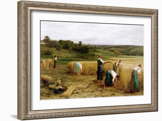 Harvest, 1874-Léon Augustin L'hermitte-Framed Giclee Print