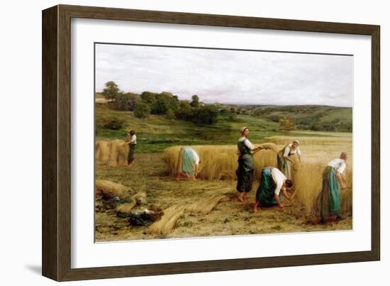 Harvest, 1874-Léon Augustin L'hermitte-Framed Giclee Print