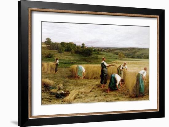 Harvest, 1874-Léon Augustin L'hermitte-Framed Giclee Print