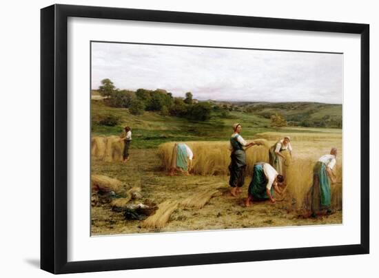 Harvest, 1874-Léon Augustin L'hermitte-Framed Giclee Print