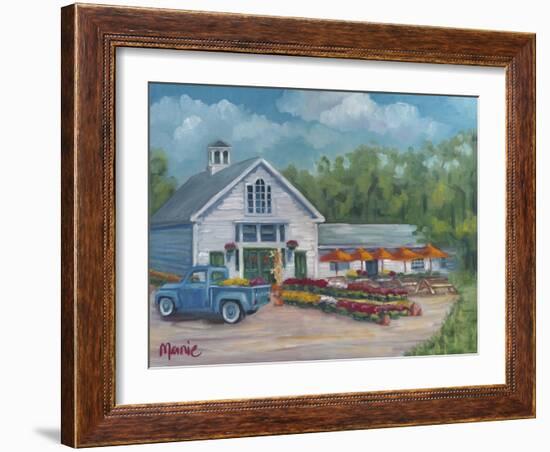 Harvest At The Farm-Marnie Bourque-Framed Giclee Print