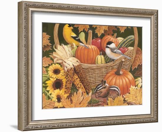 Harvest Basket-William Vanderdasson-Framed Giclee Print