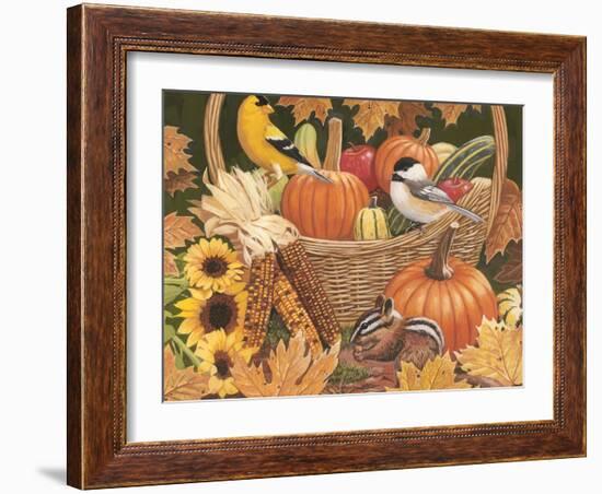 Harvest Basket-William Vanderdasson-Framed Giclee Print