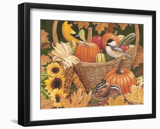 Harvest Basket-William Vanderdasson-Framed Giclee Print