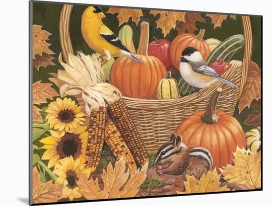 Harvest Basket-William Vanderdasson-Mounted Giclee Print