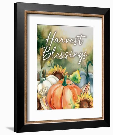 Harvest Blessings-Nicole DeCamp-Framed Art Print