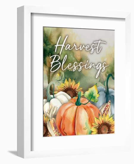 Harvest Blessings-Nicole DeCamp-Framed Art Print