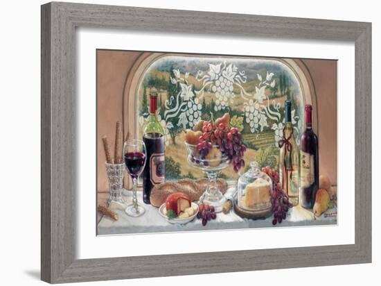 Harvest Celebration-Janet Kruskamp-Framed Art Print