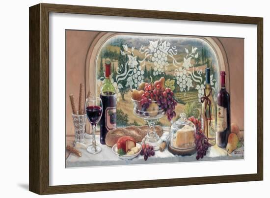 Harvest Celebration-Janet Kruskamp-Framed Art Print