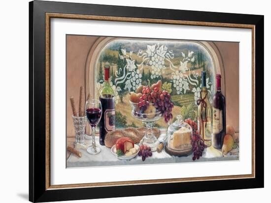 Harvest Celebration-Janet Kruskamp-Framed Art Print