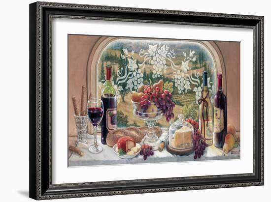 Harvest Celebration-Janet Kruskamp-Framed Art Print