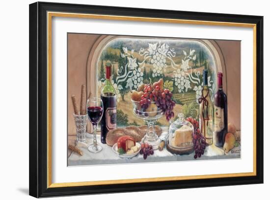 Harvest Celebration-Janet Kruskamp-Framed Art Print