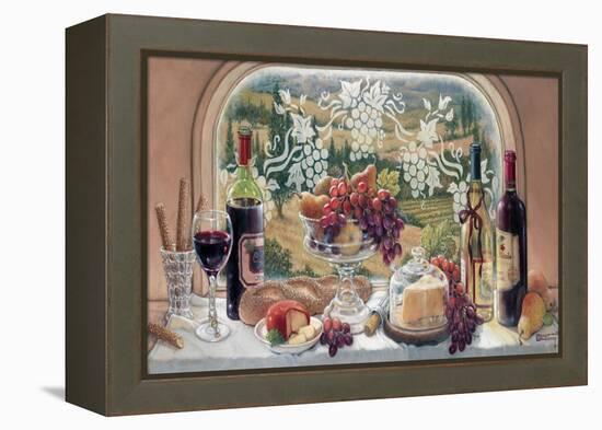 Harvest Celebration-Janet Kruskamp-Framed Stretched Canvas