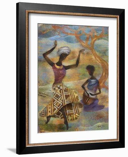 Harvest Dance II-Eric Yang-Framed Art Print