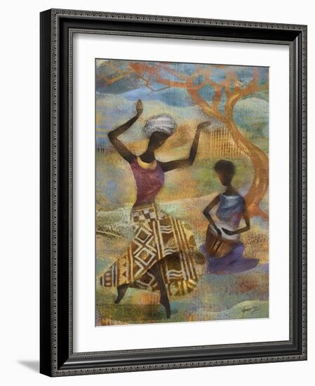 Harvest Dance II-Eric Yang-Framed Art Print