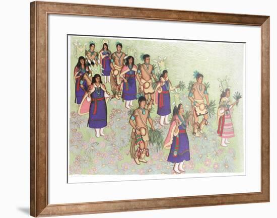 Harvest dancers-Alice Asmar-Framed Collectable Print