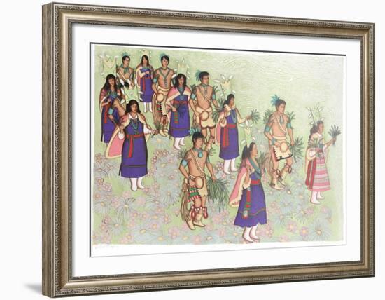 Harvest dancers-Alice Asmar-Framed Collectable Print