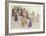 Harvest dancers-Alice Asmar-Framed Collectable Print