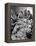 Harvest Farm Hands Eating Lunch Served by Their Wives in Kitchen of Farmhouse-Alfred Eisenstaedt-Framed Premier Image Canvas