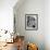 Harvest Farm Hands Eating Lunch Served by Their Wives in Kitchen of Farmhouse-Alfred Eisenstaedt-Framed Photographic Print displayed on a wall