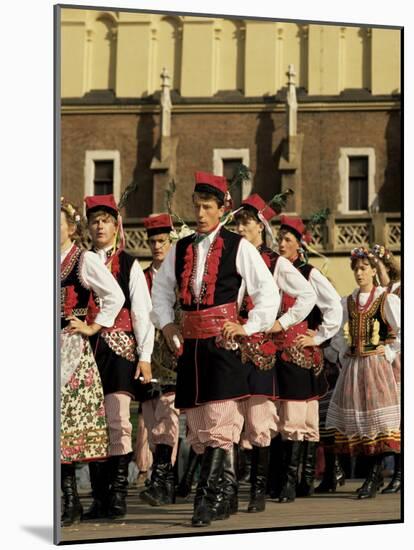 Harvest Festival Celebrations in Rynek Glowny Square, Krakow, Poland-Christopher Rennie-Mounted Photographic Print