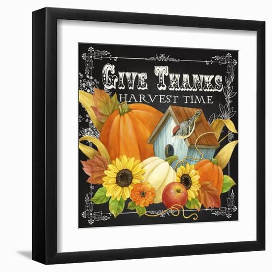 Harvest Greetings II-Jane Maday-Framed Art Print