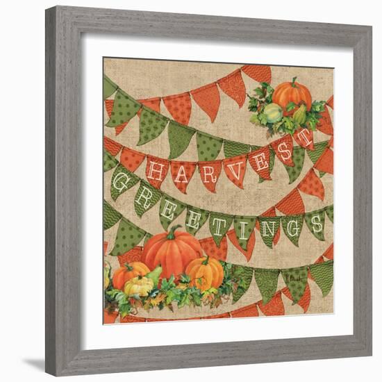 Harvest Greetings-Paul Brent-Framed Art Print