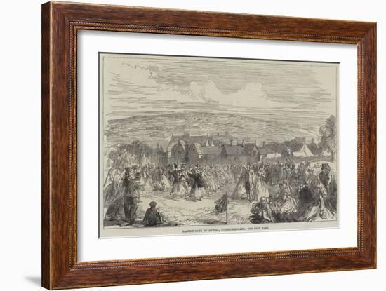 Harvest-Home at Bywell, Northumberland-Charles Robinson-Framed Giclee Print