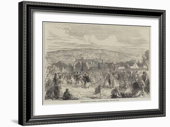 Harvest-Home at Bywell, Northumberland-Charles Robinson-Framed Giclee Print