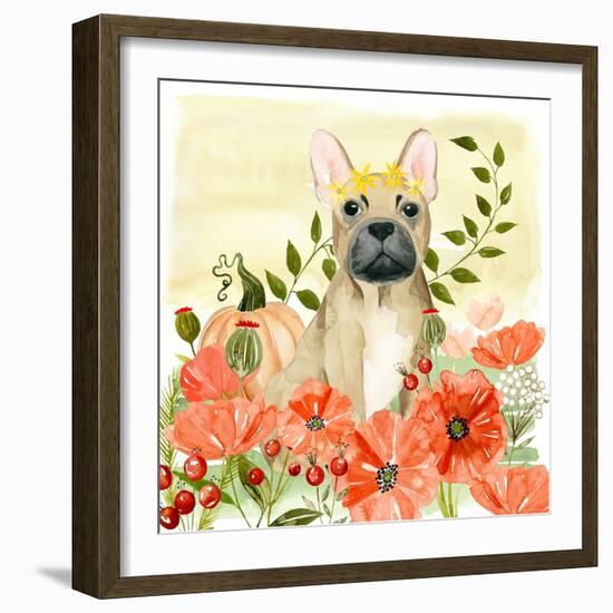 Harvest Hounds I-Grace Popp-Framed Art Print