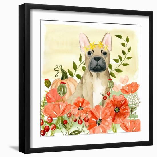 Harvest Hounds I-Grace Popp-Framed Art Print