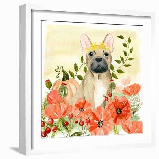 Harvest Hounds I-Grace Popp-Framed Art Print