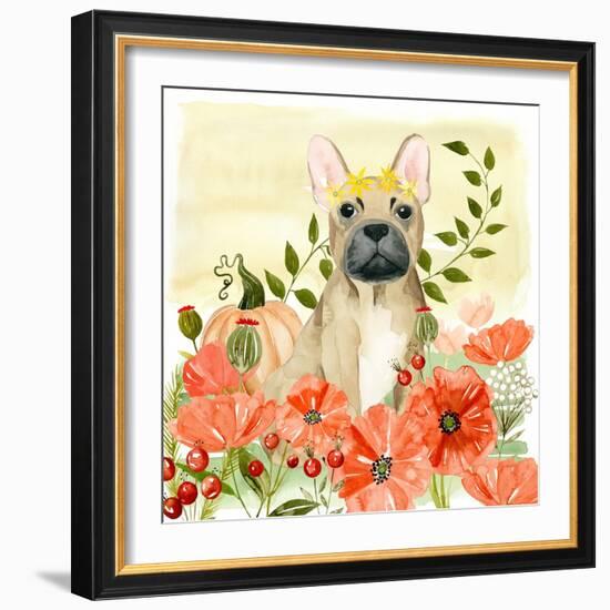 Harvest Hounds I-Grace Popp-Framed Art Print