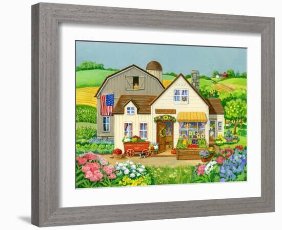 Harvest House-Geraldine Aikman-Framed Giclee Print