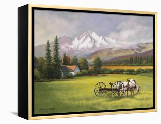 Harvest in the Rockies-John Zaccheo-Framed Premier Image Canvas