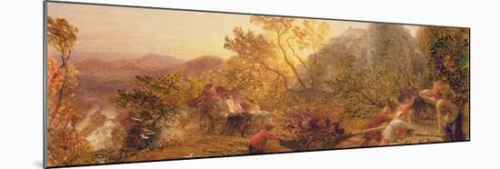 Harvest in the Vineyard, 1859-Samuel Palmer-Mounted Giclee Print