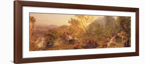 Harvest in the Vineyard, 1859-Samuel Palmer-Framed Giclee Print