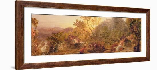 Harvest in the Vineyard, 1859-Samuel Palmer-Framed Giclee Print