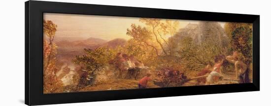 Harvest in the Vineyard, 1859-Samuel Palmer-Framed Giclee Print