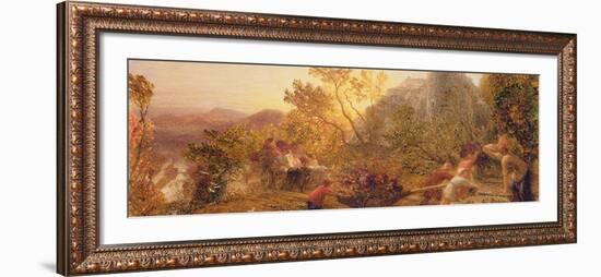 Harvest in the Vineyard, 1859-Samuel Palmer-Framed Giclee Print