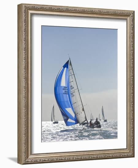 Harvest Moon Regatta, Galveston, Texas, USA-Russell Young-Framed Photographic Print