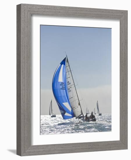 Harvest Moon Regatta, Galveston, Texas, USA-Russell Young-Framed Photographic Print